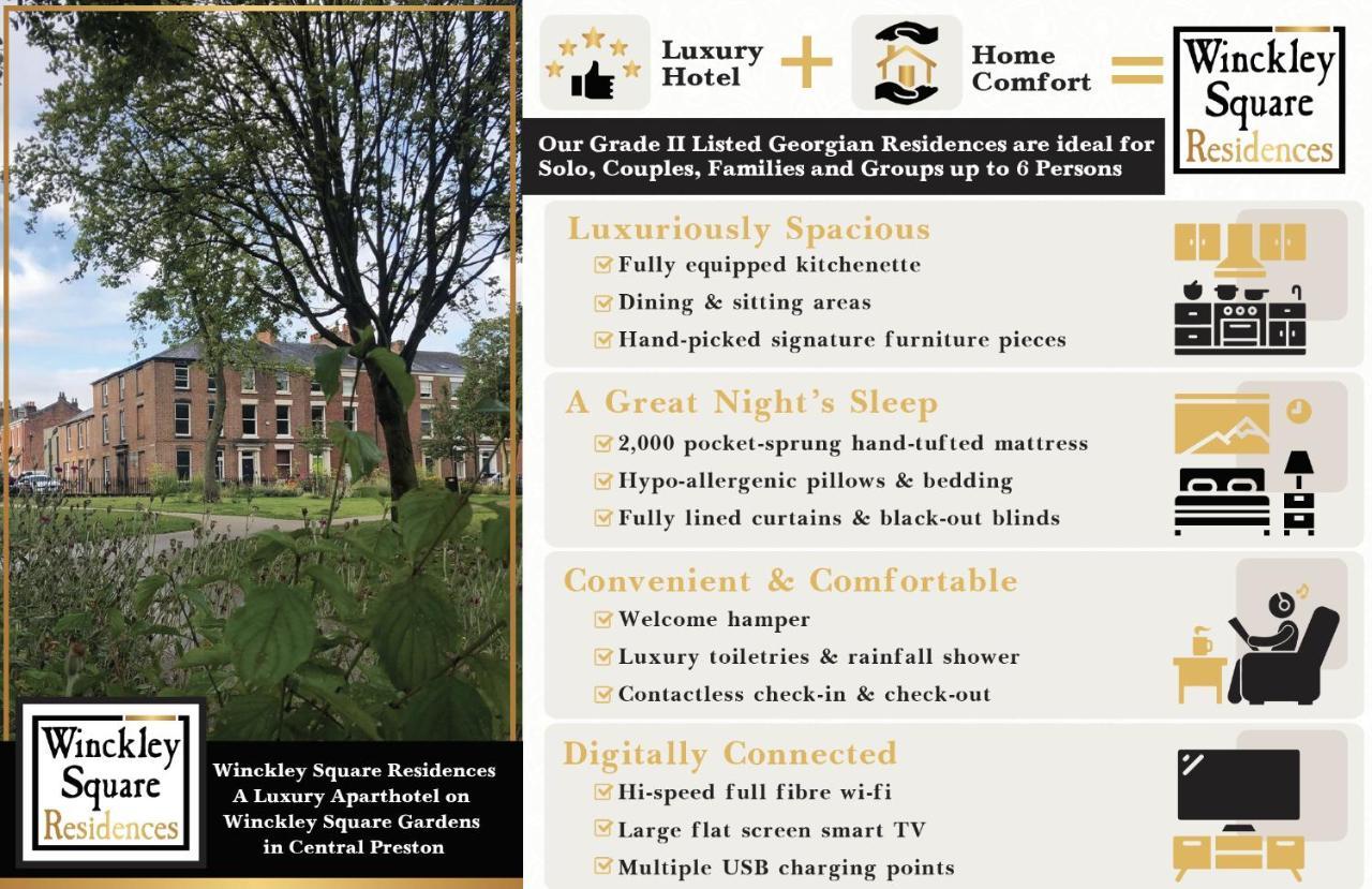 Winckley Square Residences Preston  Extérieur photo